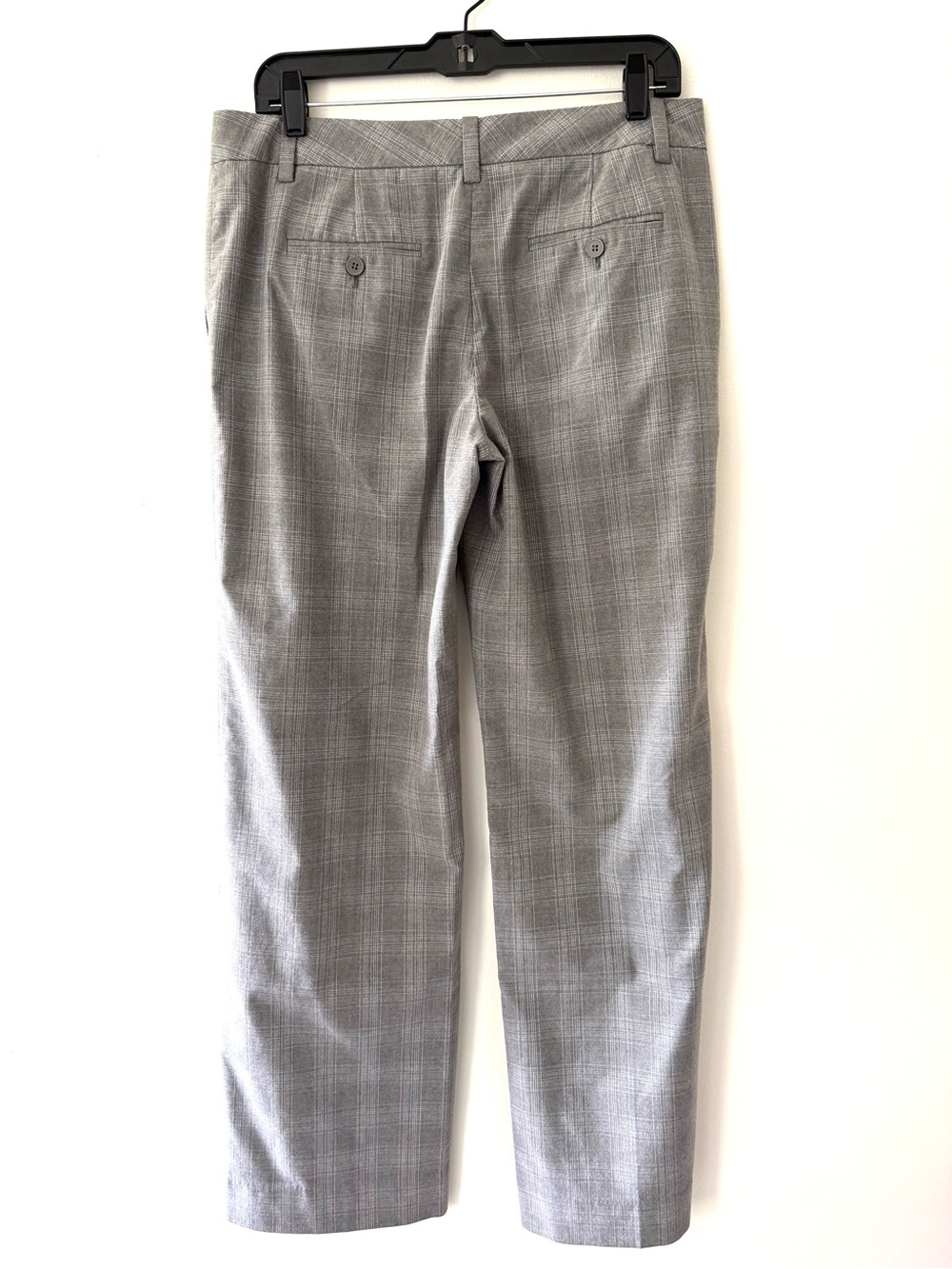 The Limited Grey Glen Plaid Wide Leg Trousers Dress Pants Career Workwear Sz 10 - Picture 3 of 9